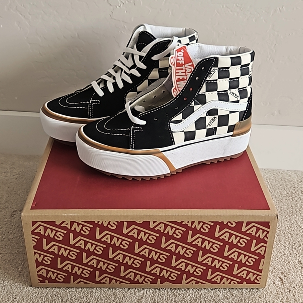 Vans Sk8-Hi Stacked Checkerboard